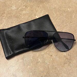 Quay Black High Key Sunglasses